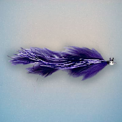 Wet Fly Purple Leach # 2, 4, 6, 8
