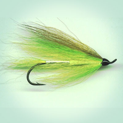 Wet Fly Light Green Streamer 4 - 6 - 8- 10 - 12