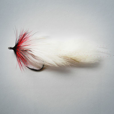 Wet Fly White Bunny # 1/0 - 2/0 - 3/0