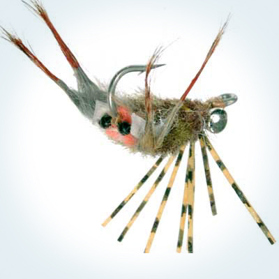 Crab Fly Kung Fu Crab Anzuelo #4 y #2