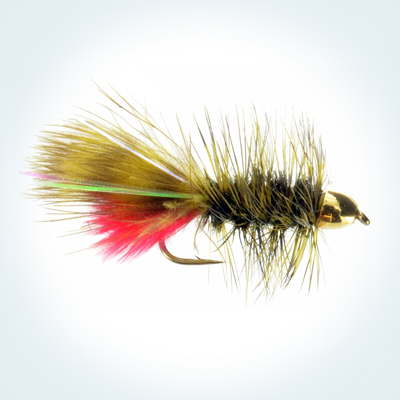 Streamer Conehead Peacock Bugger # 2, # 4, # 6