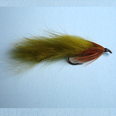 Wet Fly Olive Rabbit # 2, 4, 6, 8, 10