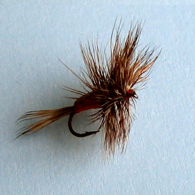 Dry Fly Red Humpy # 10, 12, 14, 16, 18