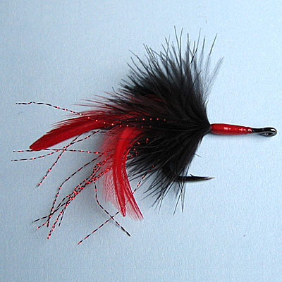 Wet Fly Black Death # 2/0, 3/0, 4/0, 5/0, 6/0