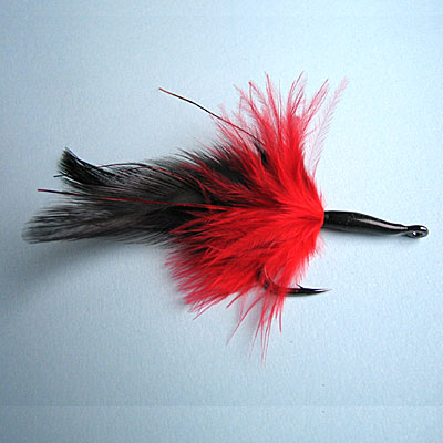 Wet Fly Black Death # 2/0, 3/0, 4/0, 5/0, 6/0