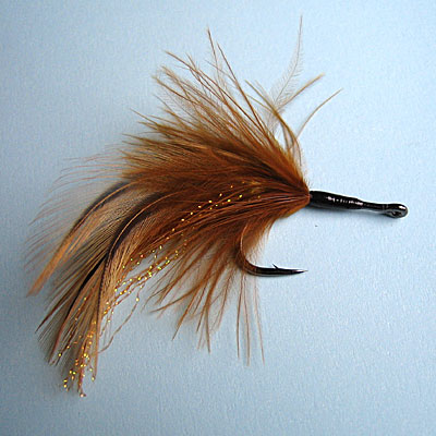 Wet Fly Brown Trapon Fly # 2/0, 3/0, 4/0, 5/0