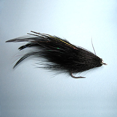 Wet Fly Black Muddler # 2/0, 3/0