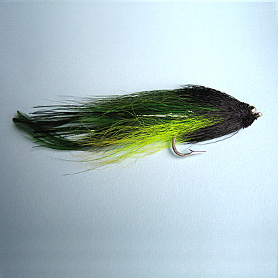 Wet Fly Black & Yellow Muddler # 2/0, 3/0
